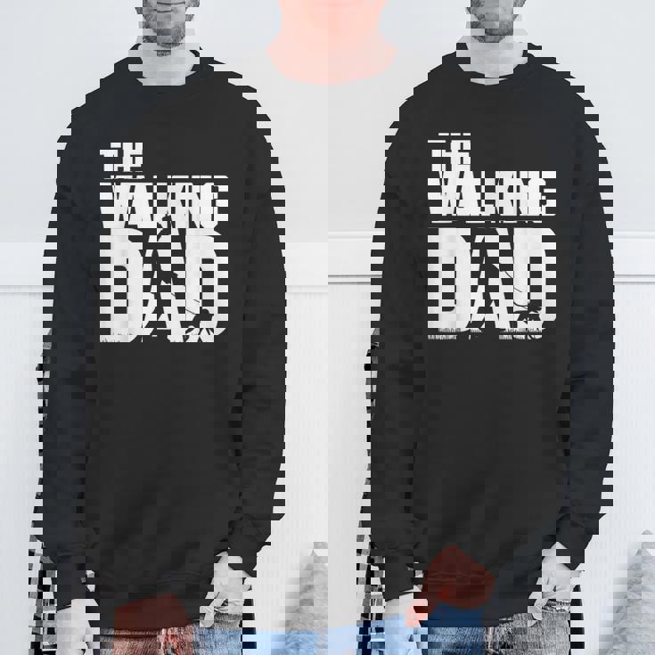 お散歩 お父さん おもしろい 犬 散歩 お父さん ギフト 父の日 スウェットシャツ 高齢者への贈り物