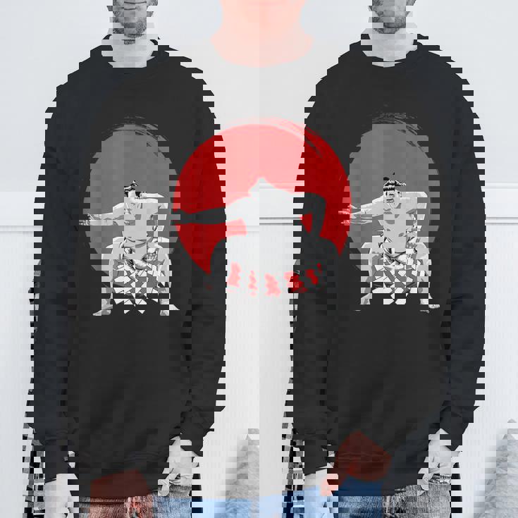 お相撲さん、力士 スウェットシャツ 高齢者への贈り物