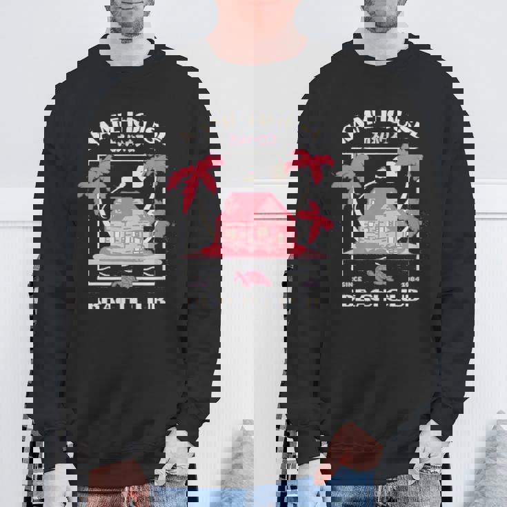 かめハウス ビーチクラブ アニメ 漫画 コミック おもしろギフト スウェットシャツ 高齢者への贈り物