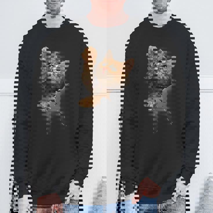 かわいい猫風 スウェットシャツ 高齢者への贈り物