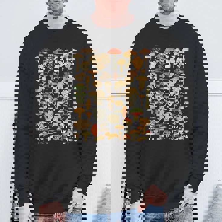 きのこシャツ菌類菌類採食きのこささやき Kinoko Koibito Gifuto スウェットシャツ 高齢者への贈り物