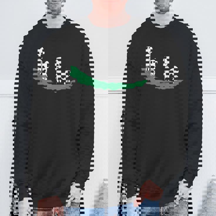 こだま 日本のお化けジャパン 童話 スウェットシャツ 高齢者への贈り物