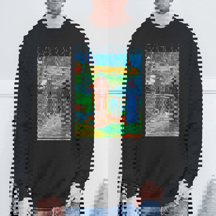 こんにちはゴーギャンさん スウェットシャツ 高齢者への贈り物