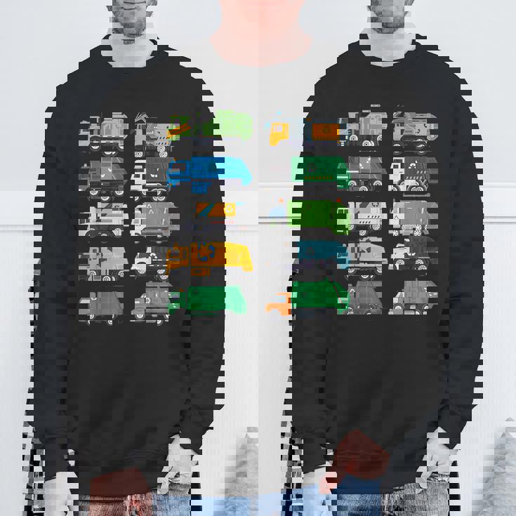 ごみ収集車 ゴミ ゴミ分別 コスチューム キッズ 幼児 スウェットシャツ 高齢者への贈り物