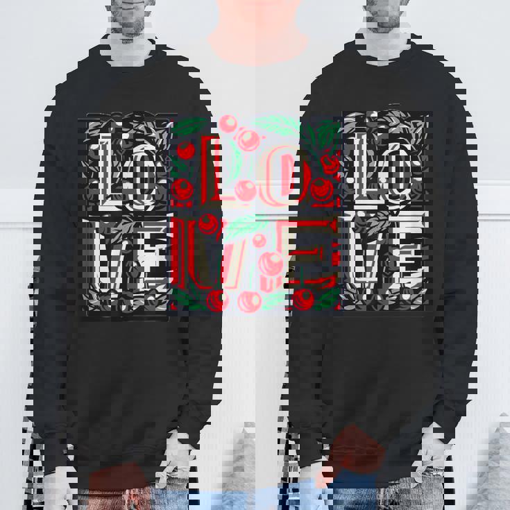 さくらんぼが大好き スウェットシャツ 高齢者への贈り物