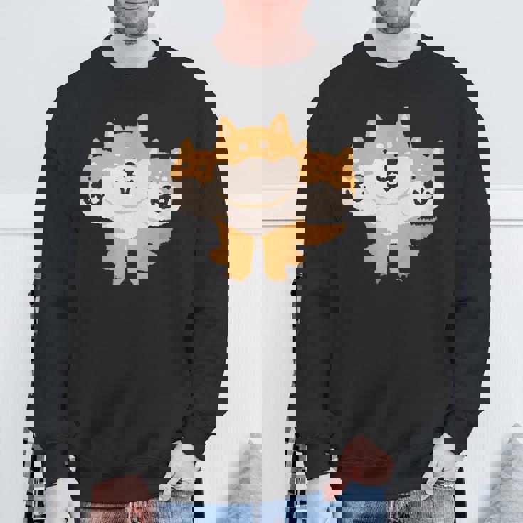 しばベロス（ケルベロス） スウェットシャツ 高齢者への贈り物