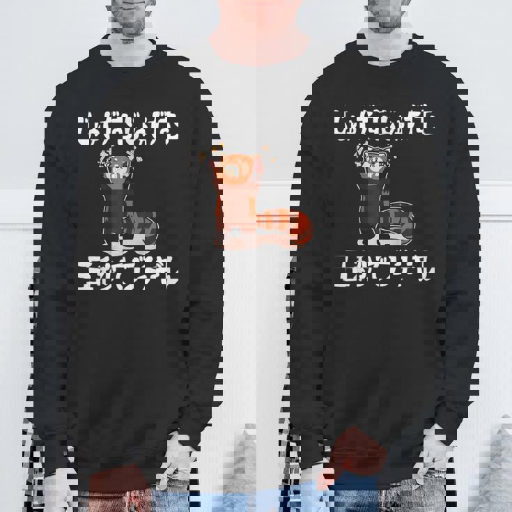 じゅげむじゅげむ五秒でブチギレ ネタ 落語 言い間違い もじり ジョーク ギャグ ツッコミ パンダ おもしろ スウェットシャツ 高齢者への贈り物