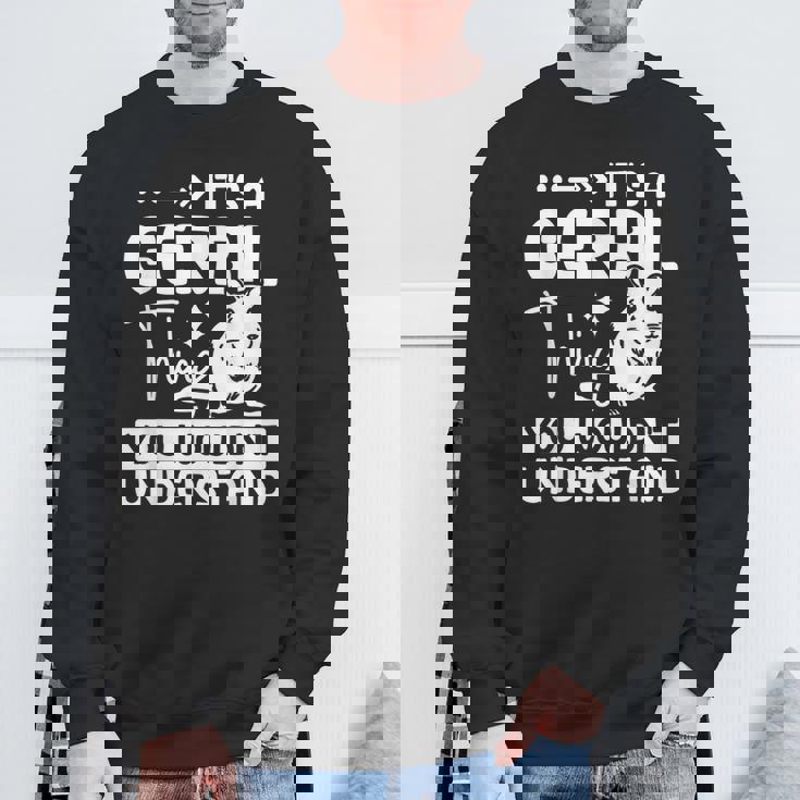 それは君には理解できないだろうスナネズミのことだ スウェットシャツ 高齢者への贈り物