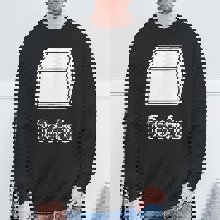 とうふ Tofu（豆腐）【Gohan ごはんタイム】ゆるくて かわいい 面白い イラスト スウェットシャツ 高齢者への贈り物