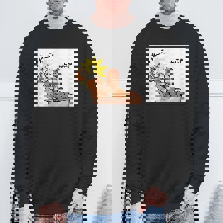 ねこいる！ババーン スウェットシャツ 高齢者への贈り物