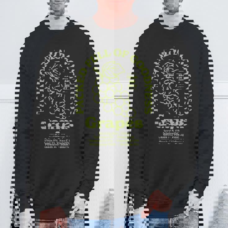 ぶどう スウェットシャツ 高齢者への贈り物