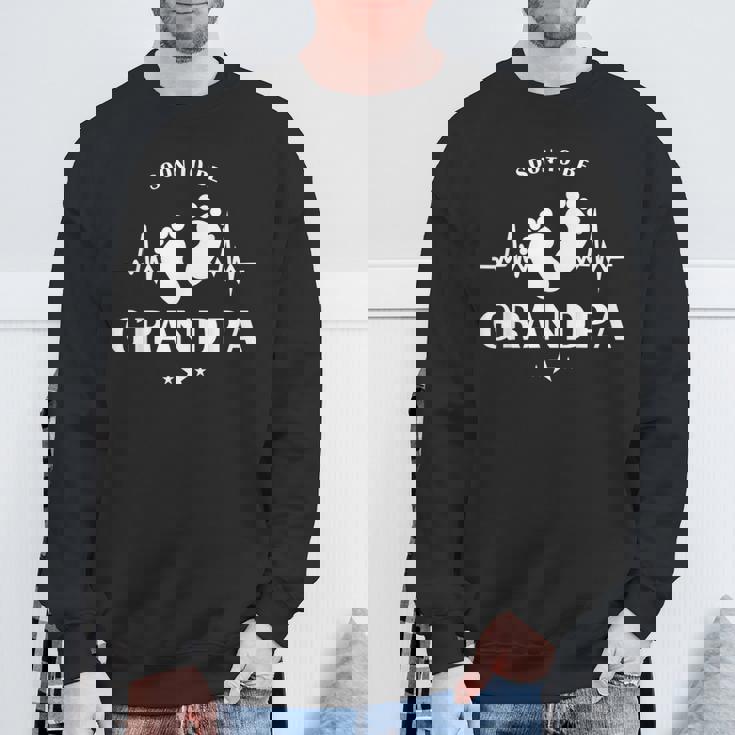 もうすぐおじいちゃん、新しいおじいちゃんになる スウェットシャツ 高齢者への贈り物