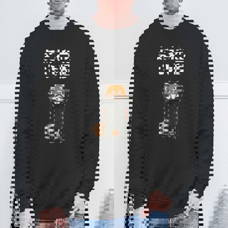 よごれてもいい服 面白いtシャツ 文字入り メンズ おもしろ 面白い 服 オリジナル おもしろグッズ 文字 スウェットシャツ 高齢者への贈り物