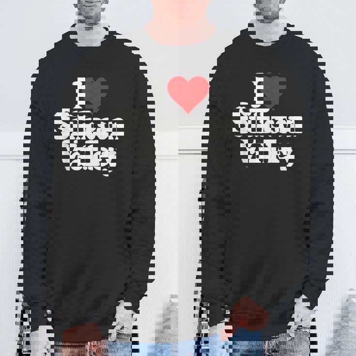 アイラブハートシリコンバレーv カリフォルニア スウェットシャツ 高齢者への贈り物