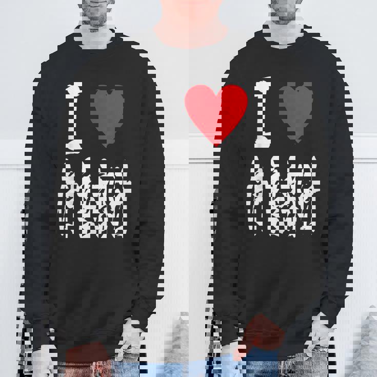 アイラブ伊良部汁 沖縄沖イラブーライ部汁 沖縄 日本 海蛇 スープ スウェットシャツ 高齢者への贈り物