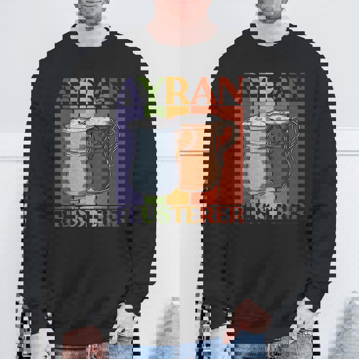 アイラン トルコ 食べ物 国のお土産 ヨーグルトドリンク 料理 スウェットシャツ 高齢者への贈り物