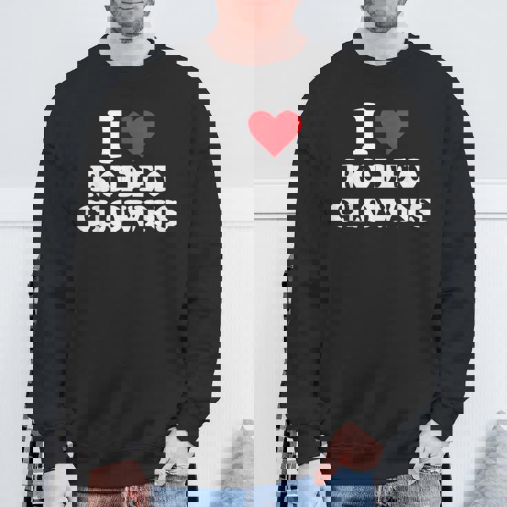 アイ・ハート・ロデオ・クラウンズ スウェットシャツ 高齢者への贈り物