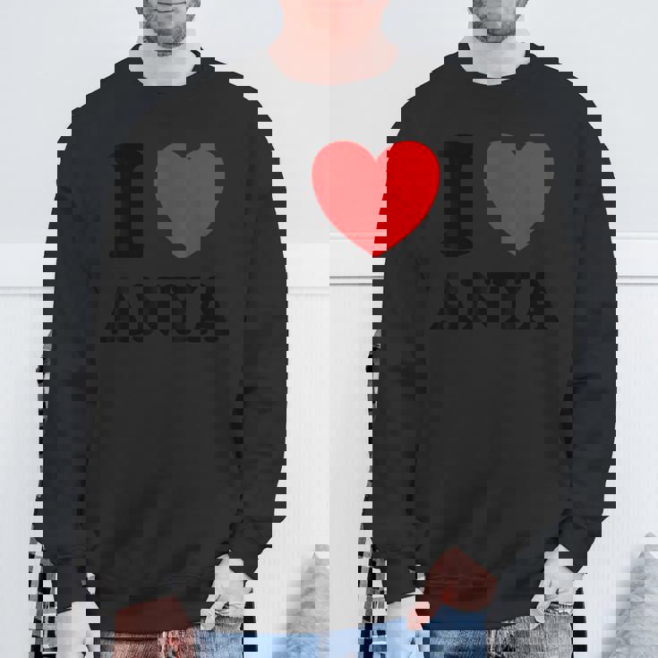 アイ・ラブ・アーニャ スウェットシャツ 高齢者への贈り物