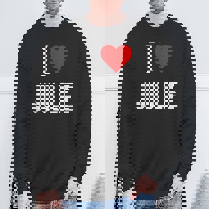 アイ・ラブ・ジュリー スウェットシャツ 高齢者への贈り物
