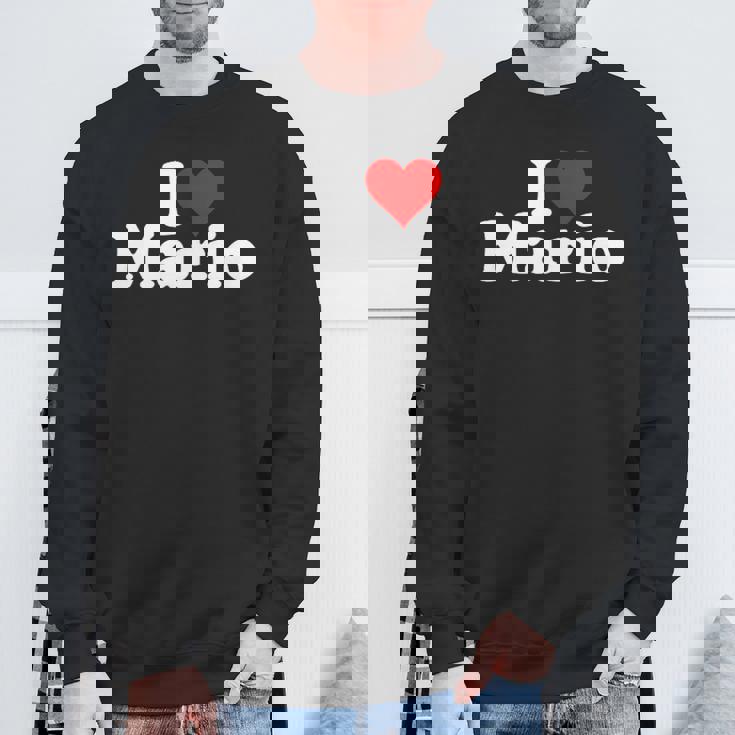 アイ・ラブ・ハート・マリオ スウェットシャツ 高齢者への贈り物