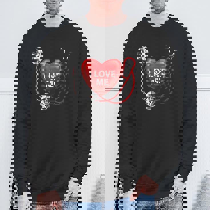 アイ・ラヴ・ミー スウェットシャツ 高齢者への贈り物