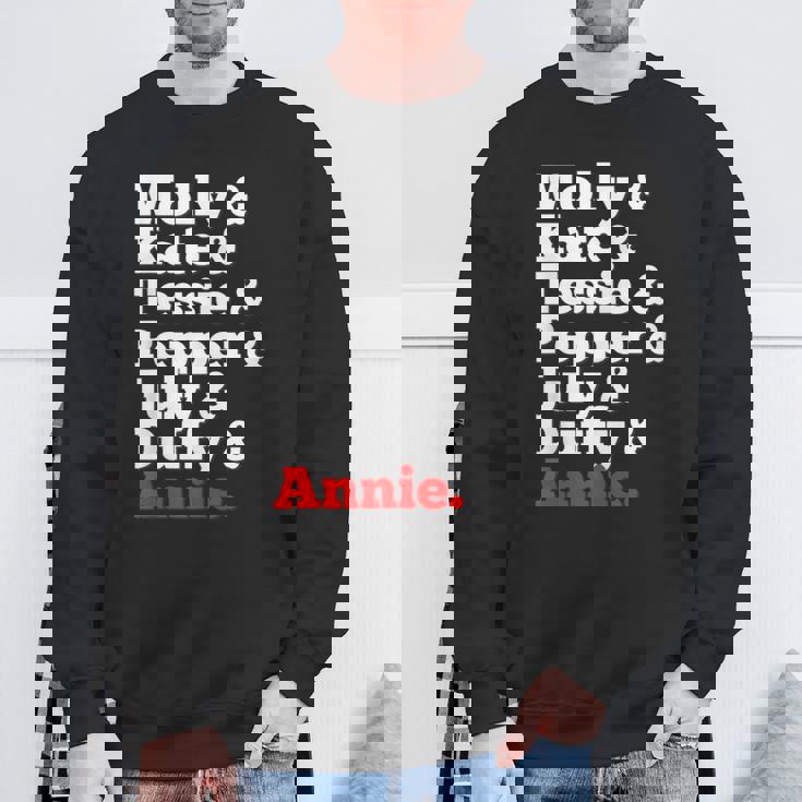 アニーの孤児たち スウェットシャツ 高齢者への贈り物