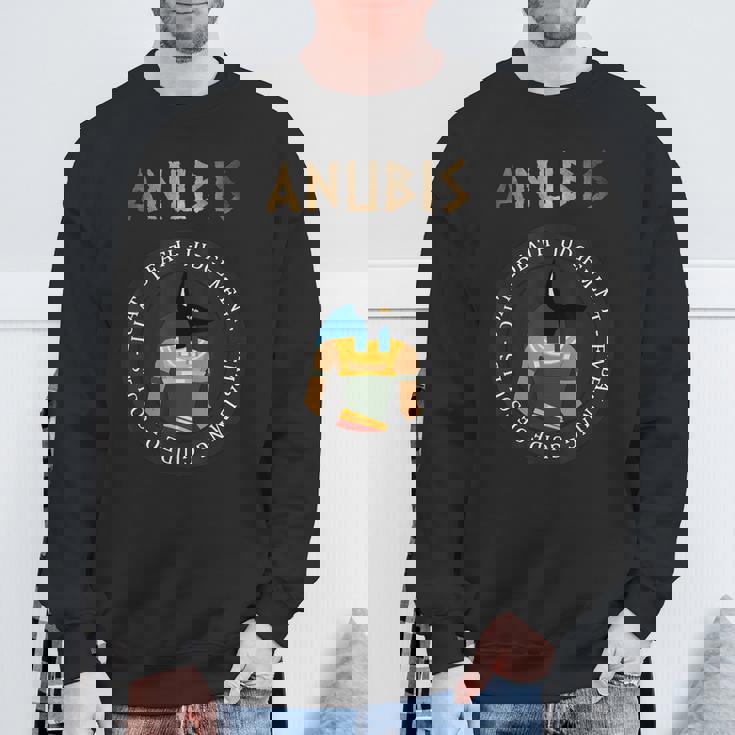 アヌビス 古代エジプトの神 エジプト神話 スウェットシャツ 高齢者への贈り物