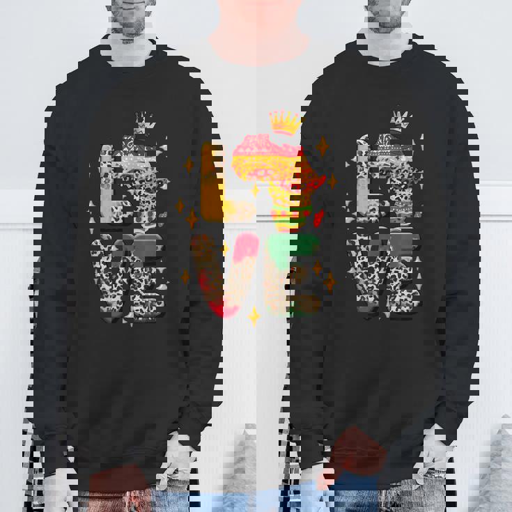 アフリカプライド スウェットシャツ 高齢者への贈り物