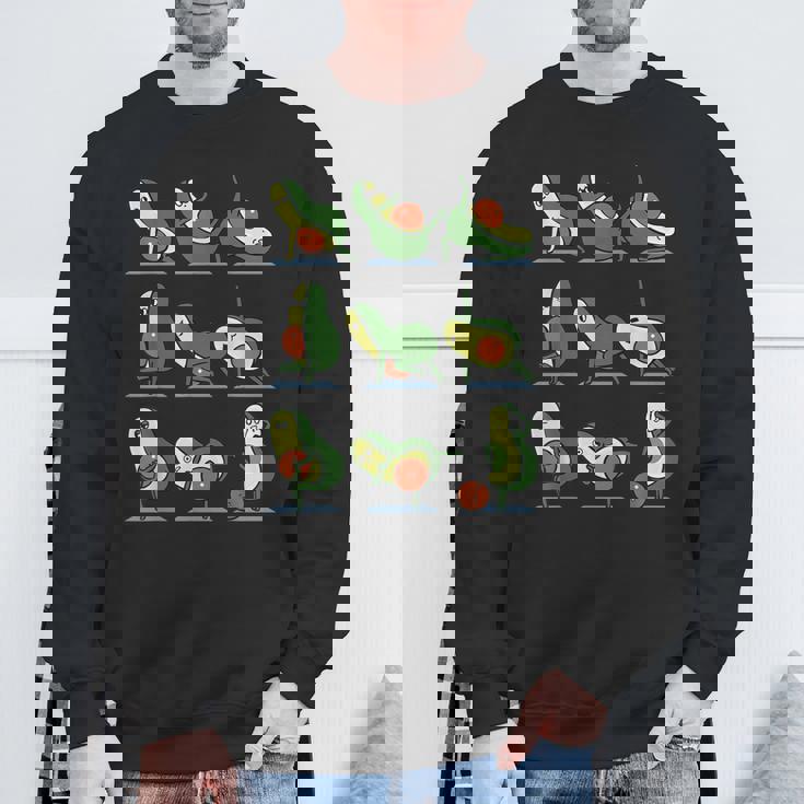 アボカドヨガ フラット腹部用 スウェットシャツ 高齢者への贈り物