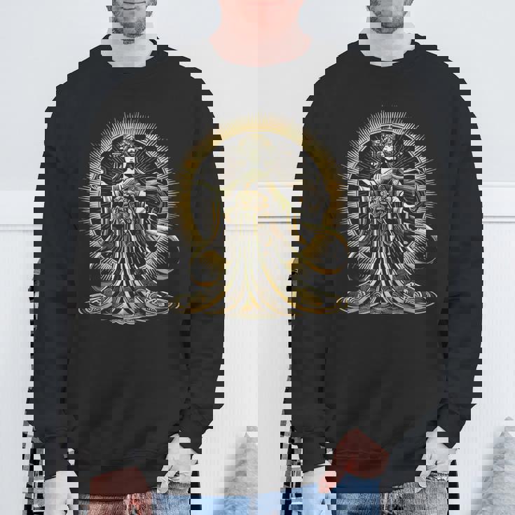 アマテラス 太陽の女神 神話 日本のアートデザイン スウェットシャツ 高齢者への贈り物