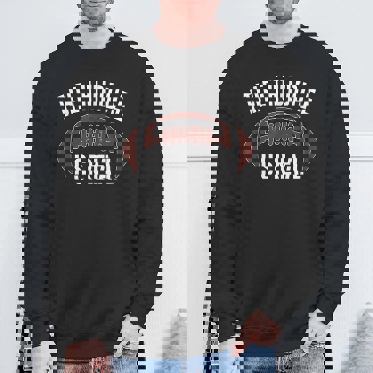 アメフトのアメフトグリッドアイアンチームファンアウトフィット スウェットシャツ 高齢者への贈り物