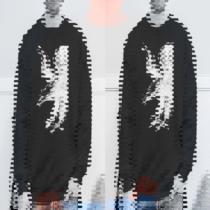 アメリカンイーグル ブラック ホワイト アメリカンパトリオット スウェットシャツ 高齢者への贈り物