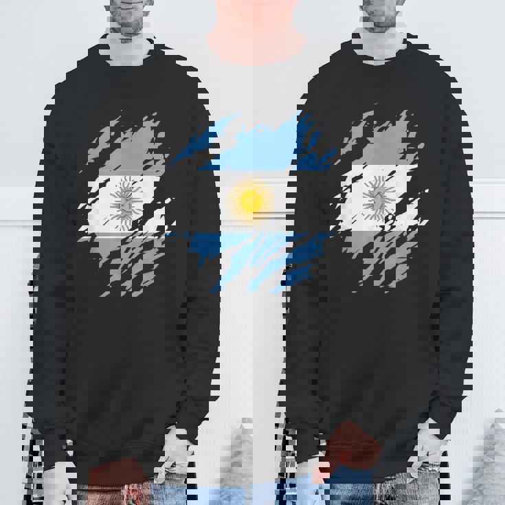 アルゼンチンの旗アルゼンチン スウェットシャツ 高齢者への贈り物