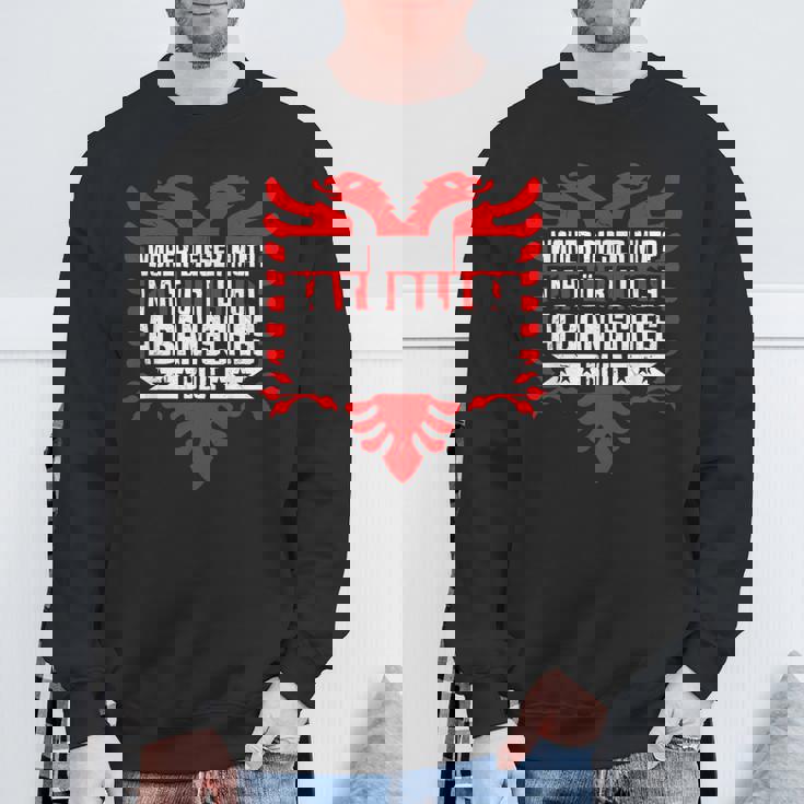 アルバニアブラッドアルバニアイーグル スウェットシャツ 高齢者への贈り物