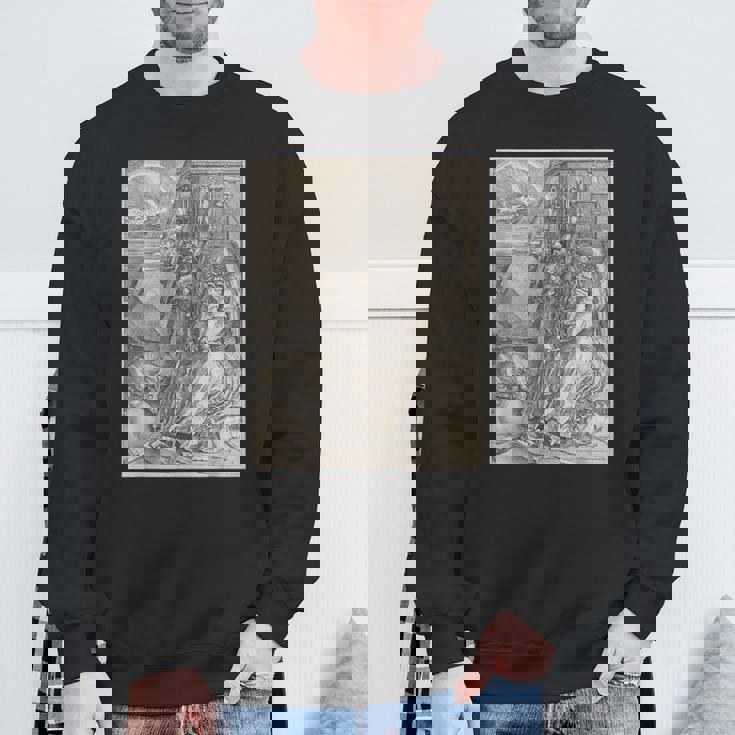 アルブレヒト・デューラーのメランコリア スウェットシャツ 高齢者への贈り物