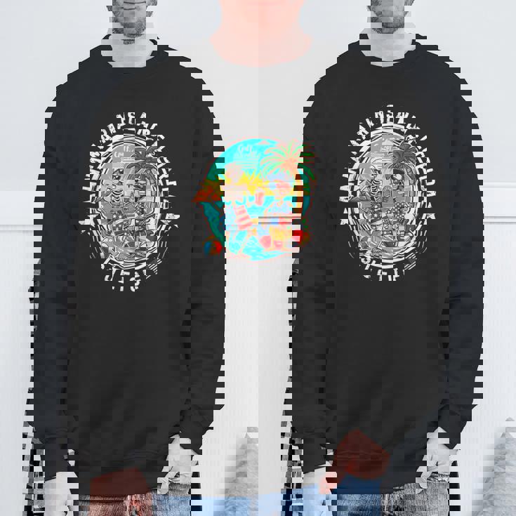 アンナマリアアイランドビーチフロリダメンズ&レディース スウェットシャツ 高齢者への贈り物