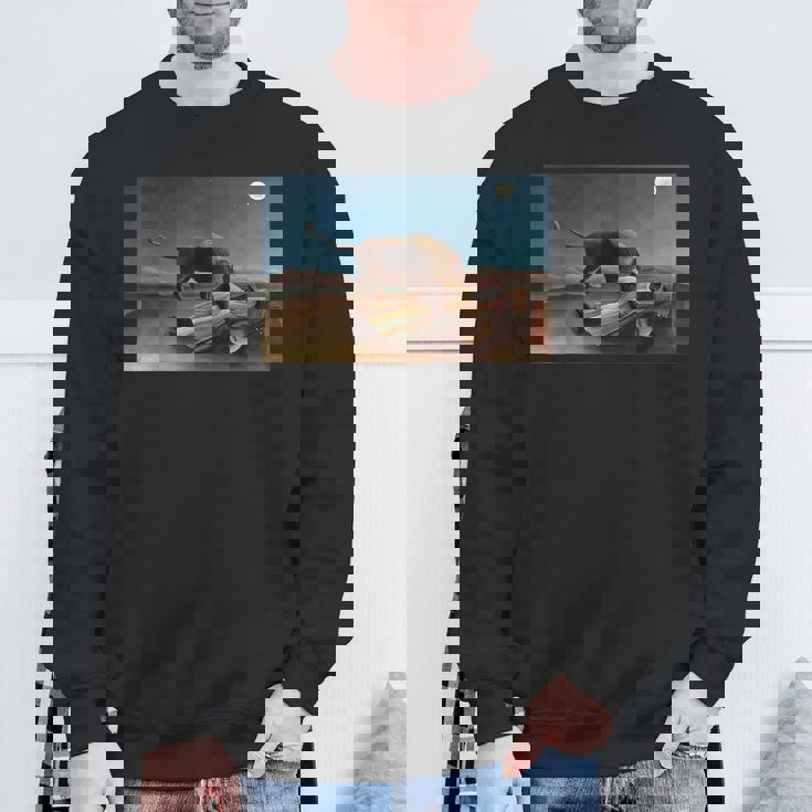 アンリルソー／眠るジプシー女【世界の名画】（高精細画質）プレゼント 美術館アート スウェットシャツ 高齢者への贈り物