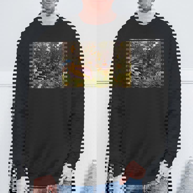 アンリ・ルソー作 夢 1910 スウェットシャツ 高齢者への贈り物