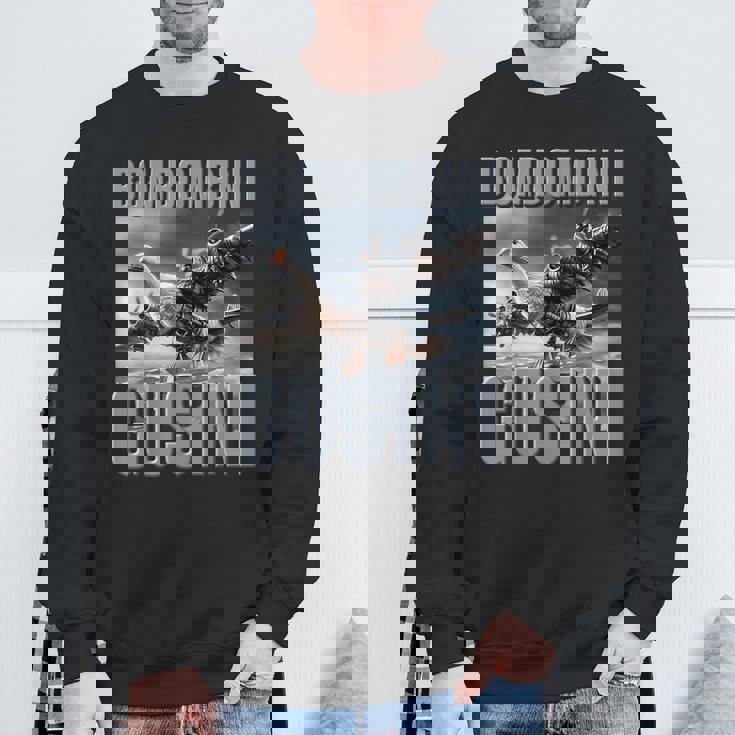 イタリア ブレイン ボンボンビーニ グージニ 面白い Ai キッズ 男の子 ミーム スウェットシャツ 高齢者への贈り物