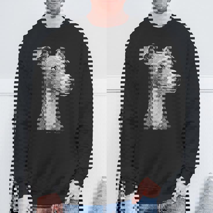 イタリアン グレイハウンド 犬 モチーフ ペット イタリアン グレイハウンド スウェットシャツ 高齢者への贈り物