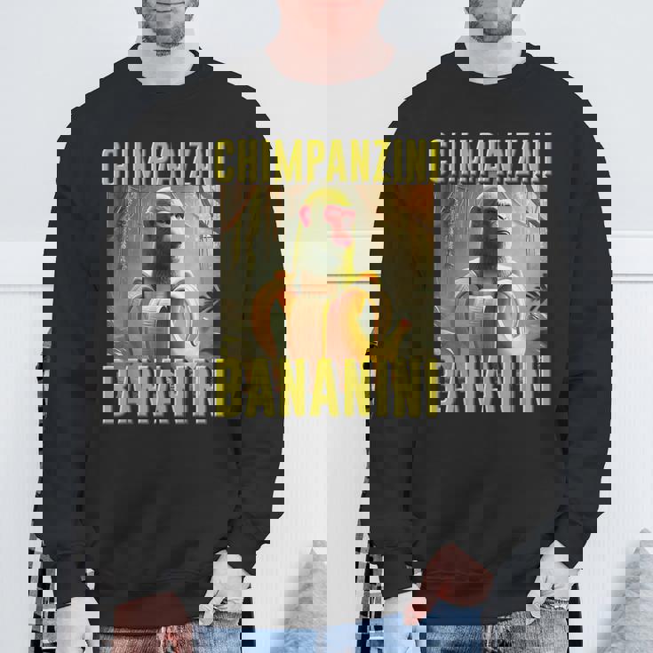 イタリアン ブレイン チンパンジーニ バナニーニ 面白い Ai キッズ 男の子 ミーム スウェットシャツ 高齢者への贈り物