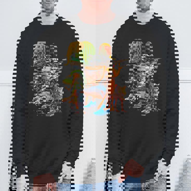 イタリアンブレインロット全キャラクター スウェットシャツ 高齢者への贈り物