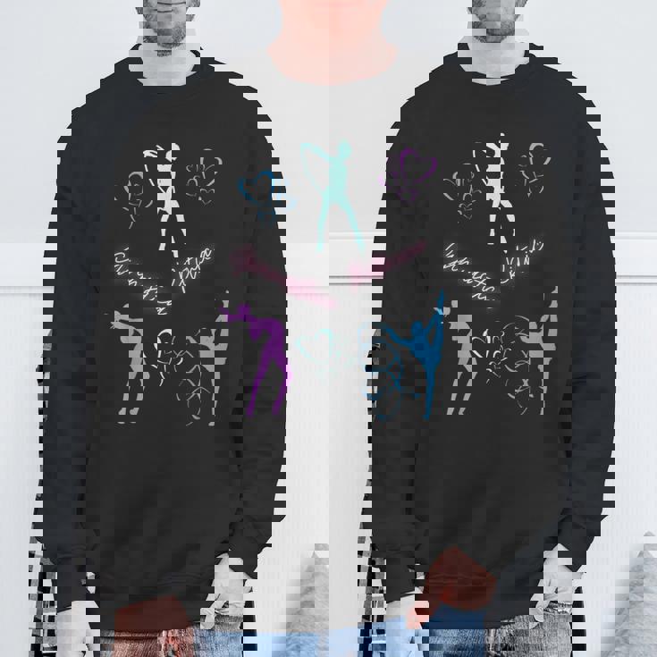 イタリア新体操 イタリア 体操 ハート スウェットシャツ 高齢者への贈り物