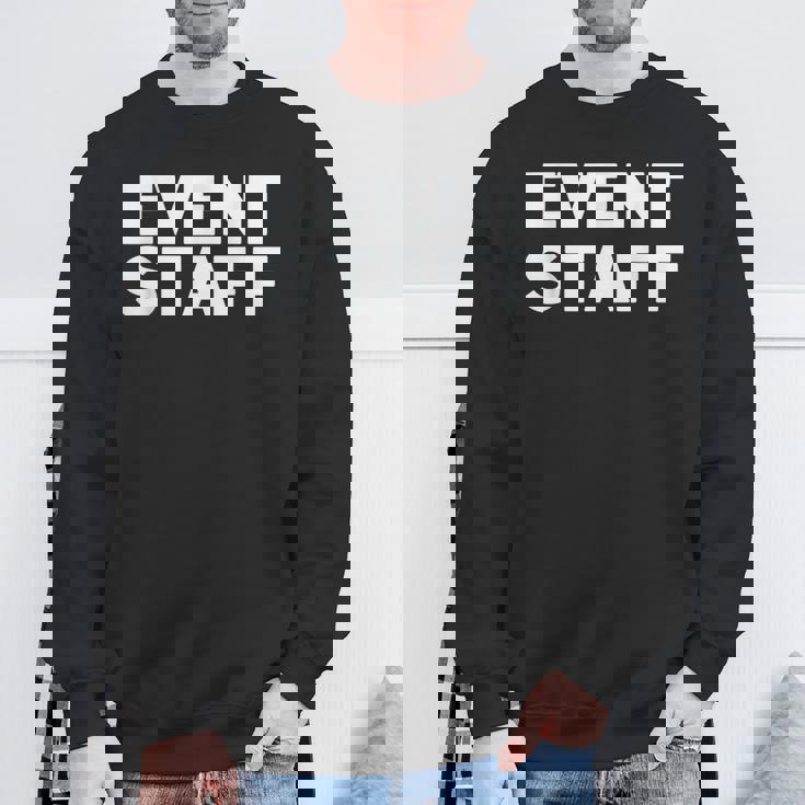 イベントスタッフ スウェットシャツ 高齢者への贈り物