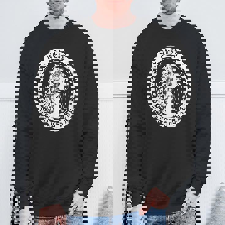 イングリッシュ・スプリンガー・スパニエル・ スウェットシャツ 高齢者への贈り物