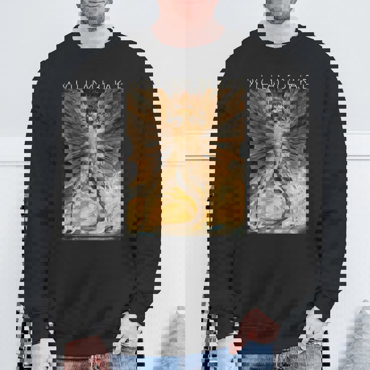 ウィリアム・ブレイク ドラゴンi アーティスト向け スウェットシャツ 高齢者への贈り物