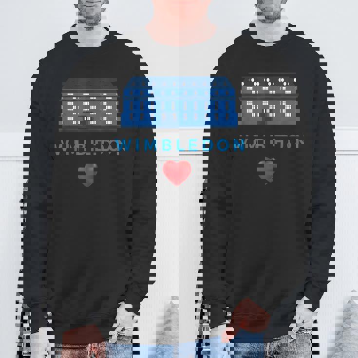 ウィンブルドンが大好き スウェットシャツ 高齢者への贈り物