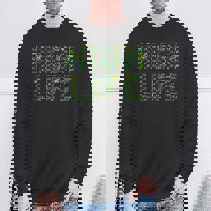 ウィードシャツ メンズ レディース ハイライフ 大麻 マリファナ 恋人 ギフト スウェットシャツ 高齢者への贈り物