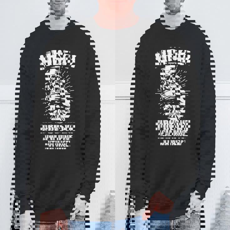 ウイスキー 年齢に合わせて改善 ウイスキーで改善 スウェットシャツ 高齢者への贈り物