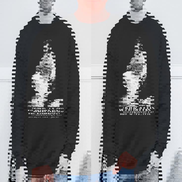 ウェザーバルーン ロズウェル Ufo エイリアン ディスカバリーfエリア 51 スウェットシャツ 高齢者への贈り物